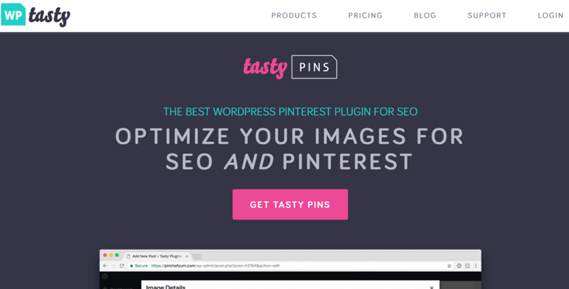 TastyPins Pinterest Plugin بينترست