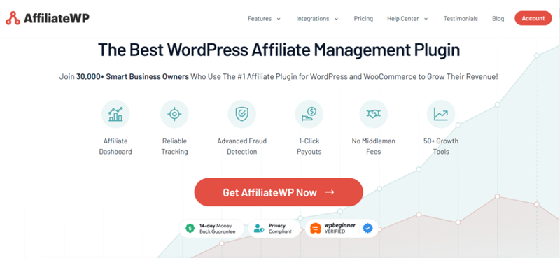 اضافة التسويق بالعمولة AffiliateWP