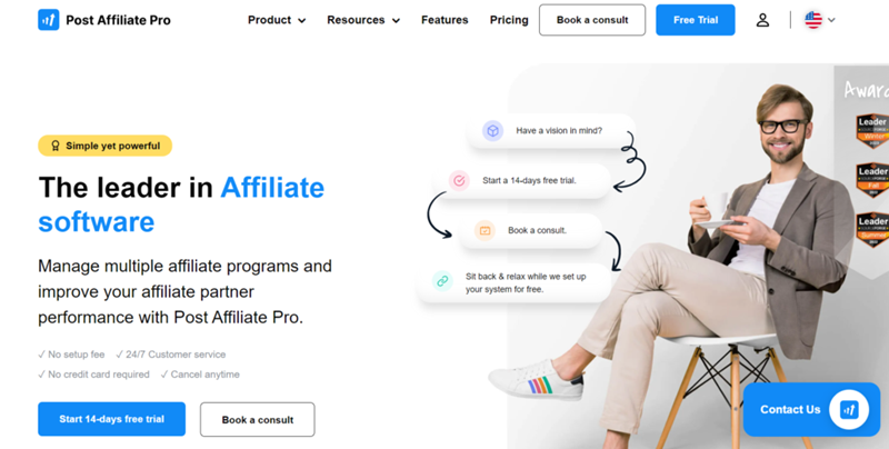اضافة التسويق بالعمولة Post Affiliate Pro